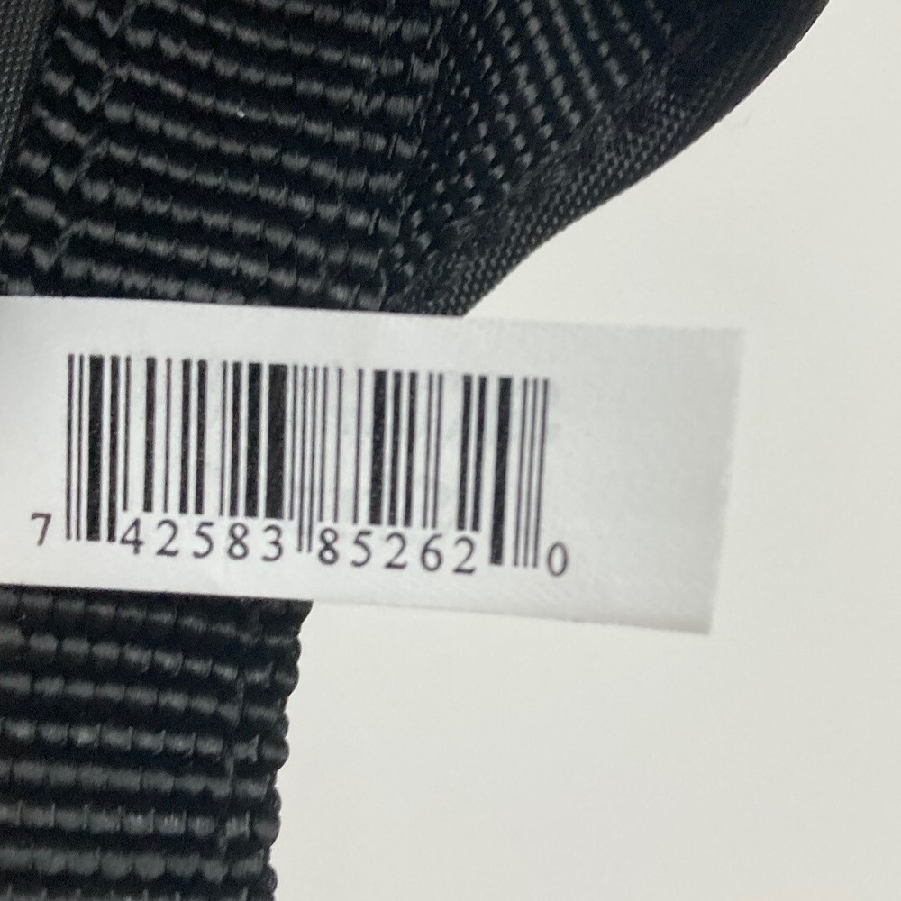 Black Dog Muzzle Large Basic Training Size 3 Nylon 7" to 7.5" Strong Flexible