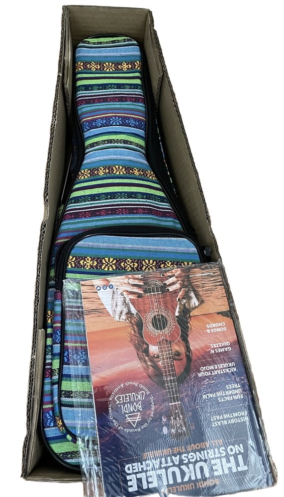 Bondi Ukulele Starter Kit With Soft Case Arcadia Mahogany Gift Idea Learner