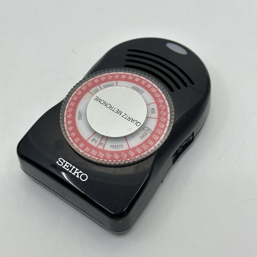 Metronome Seiko SQ50-V Quartz • Tested Working