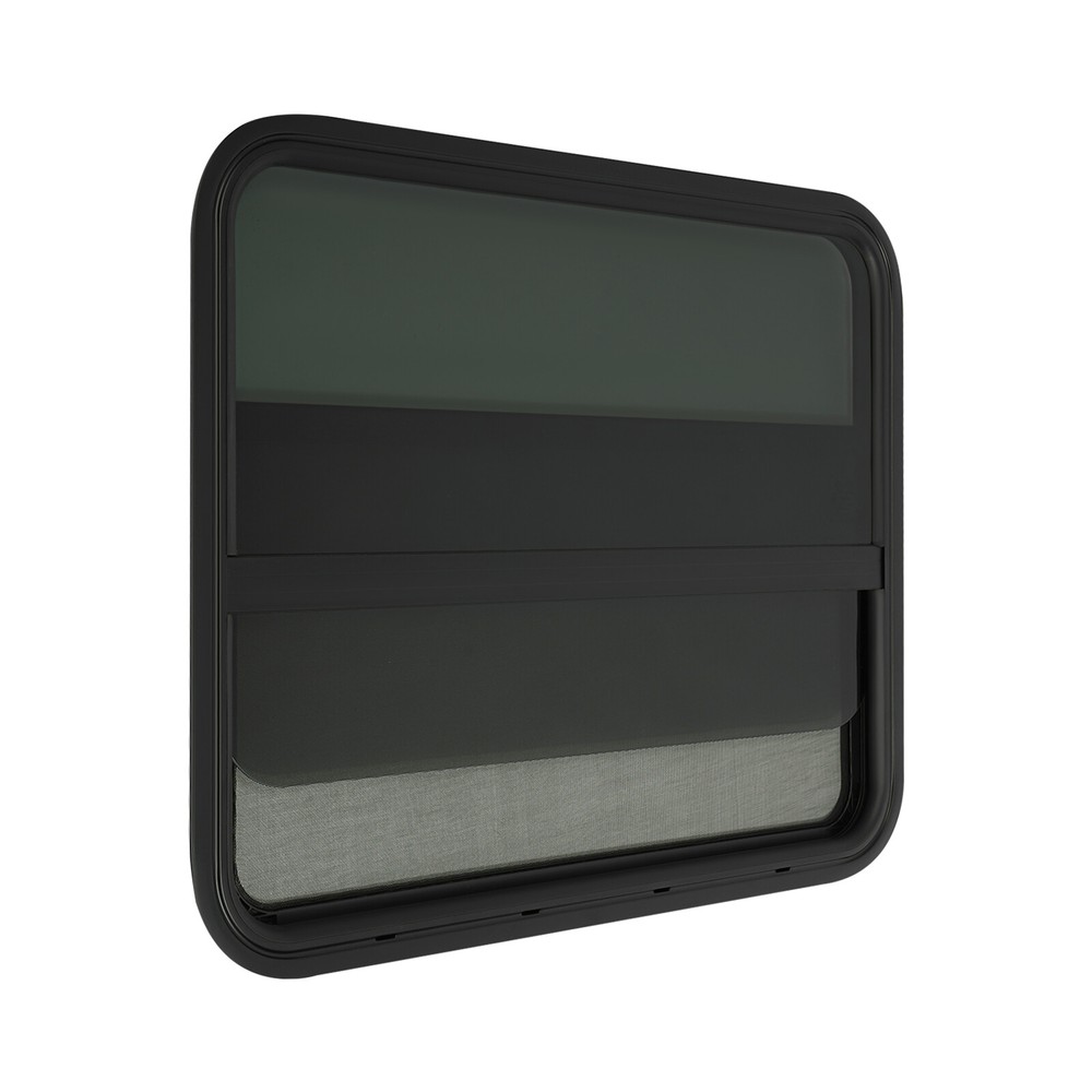 RV Rectangular Window Vertical Slide Window Venting Window Clip-on Mounting