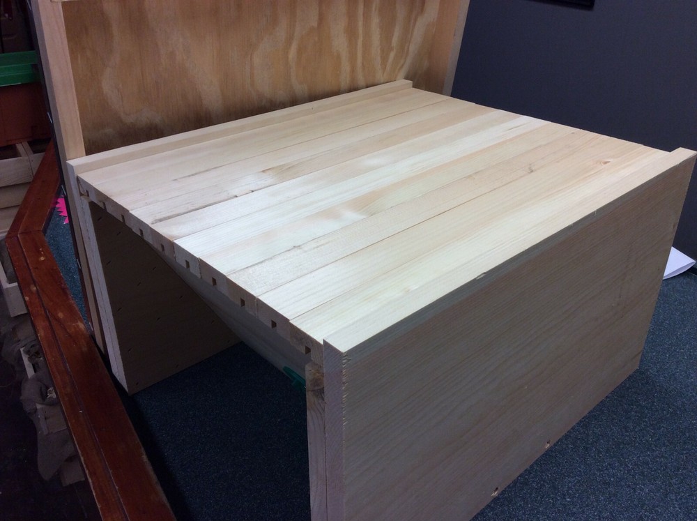 Top Bar Nuc Beehive Box Unassembled 10 Frame Commercial Pine