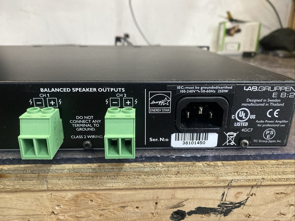 LAB GRUPPEN E Series 8:2 2-Channel 800W Power Amplifier