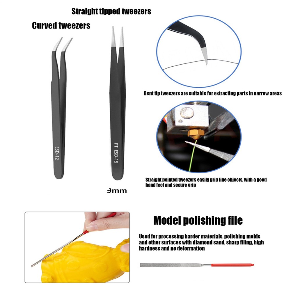 Model Kit Tools Modeler Building Deburring Kit Portable Printer Standard