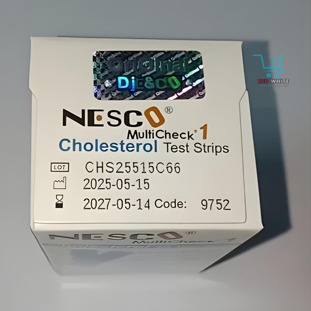 NESCO Multicheck Cholesterol Test Strips – Compatible Test Strips Pack
