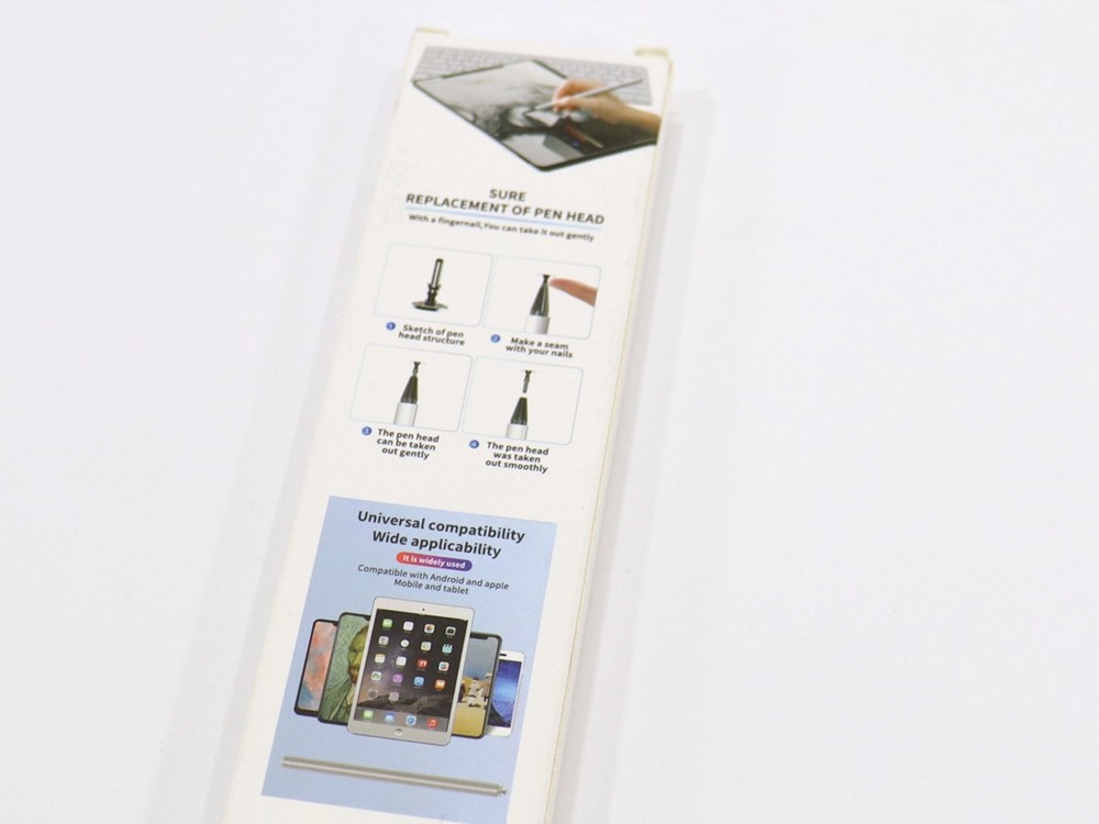 Touchscreen External Pencil G2P (Gray) Multi-Function - Universal Compatibility