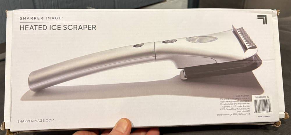 Heated Ice Scraper by Sharper Image