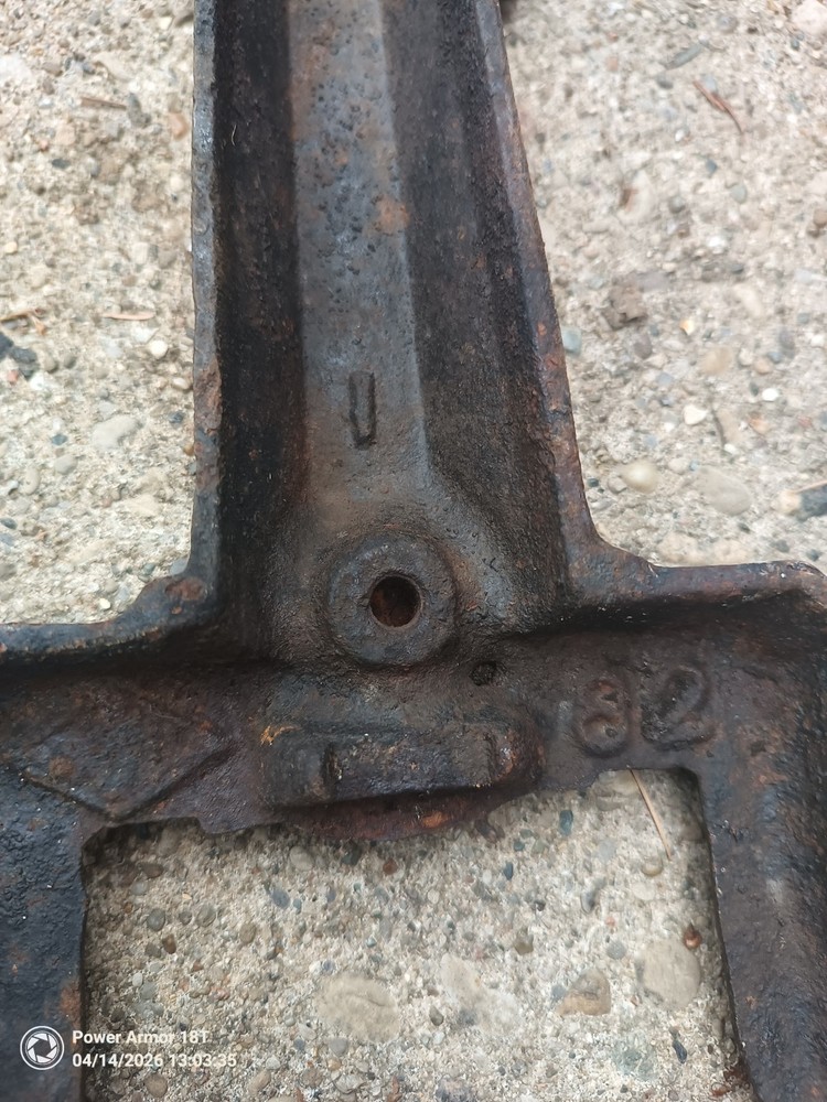 Vintage Fireplace Andirons Log Holders