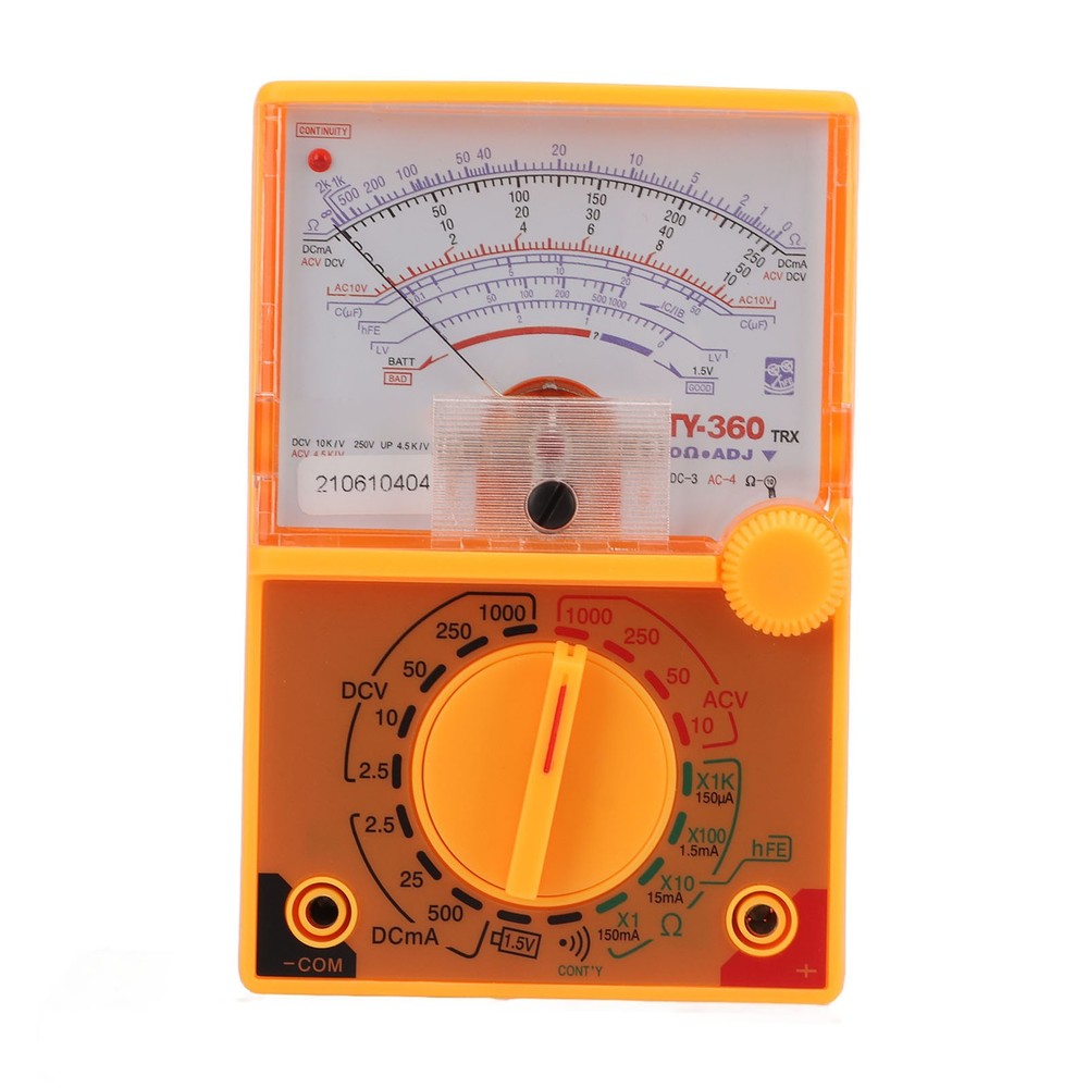 Multimeter Scale Multiple Measuring Humanized Design Pointer Multimeter