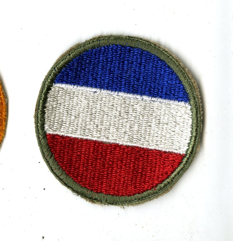 Army Ground Forces White Back Patch WWII Original