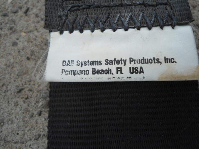 SCHROTH 5 Point Racing Harness (BLACK) USED