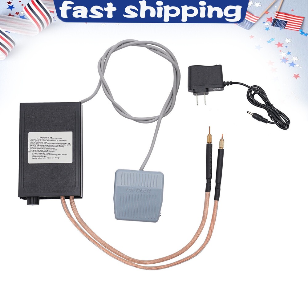 Welding Machine with Pedal Switch 8000W Double Pulse Spot Welding Machine