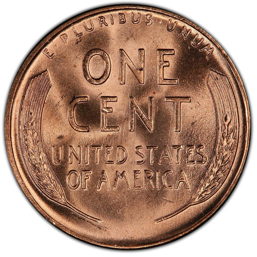 1958 Lincoln Wheat Cent Mint State
