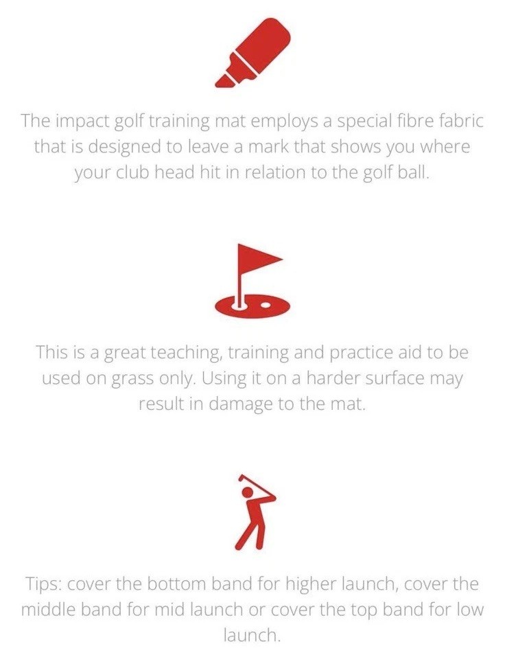 Golf 4 You - Impact Golf Training Mat