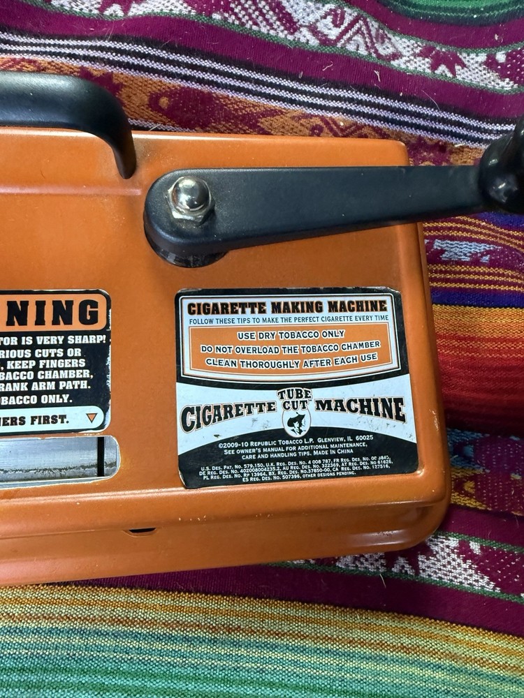 Tube Cut  Cigarette Making Machine