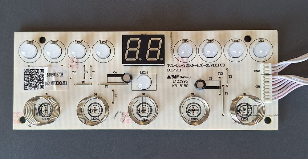TCL-DL-YD Control Panel Board for AC Black&Decker BPACT08WT