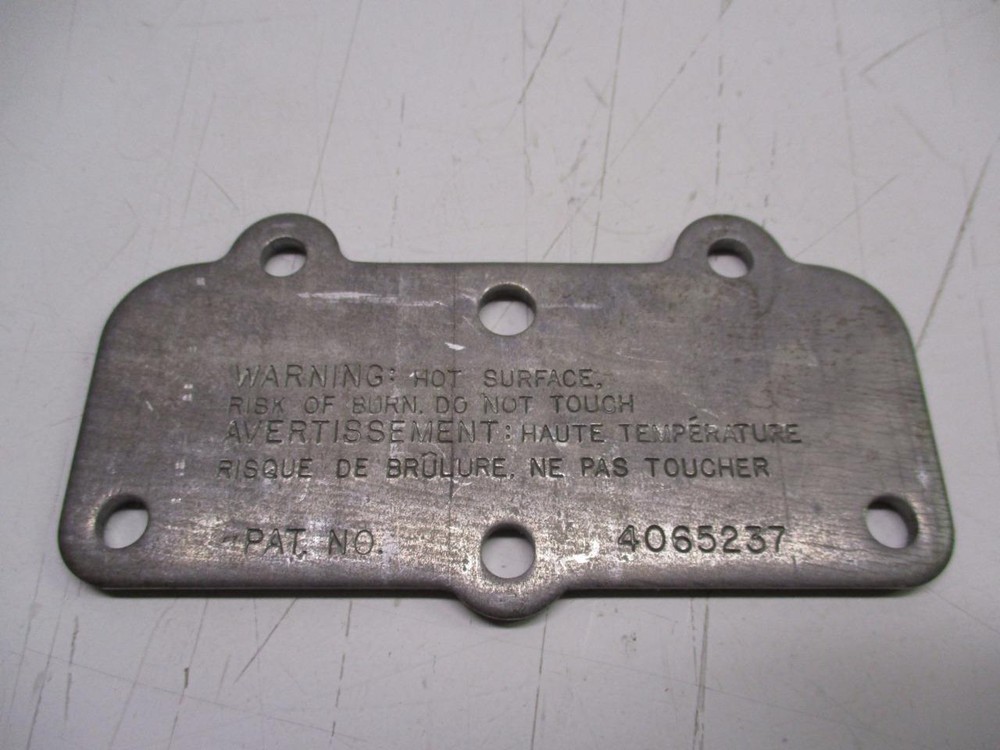 Hot Surface Warning, P/N 4065237