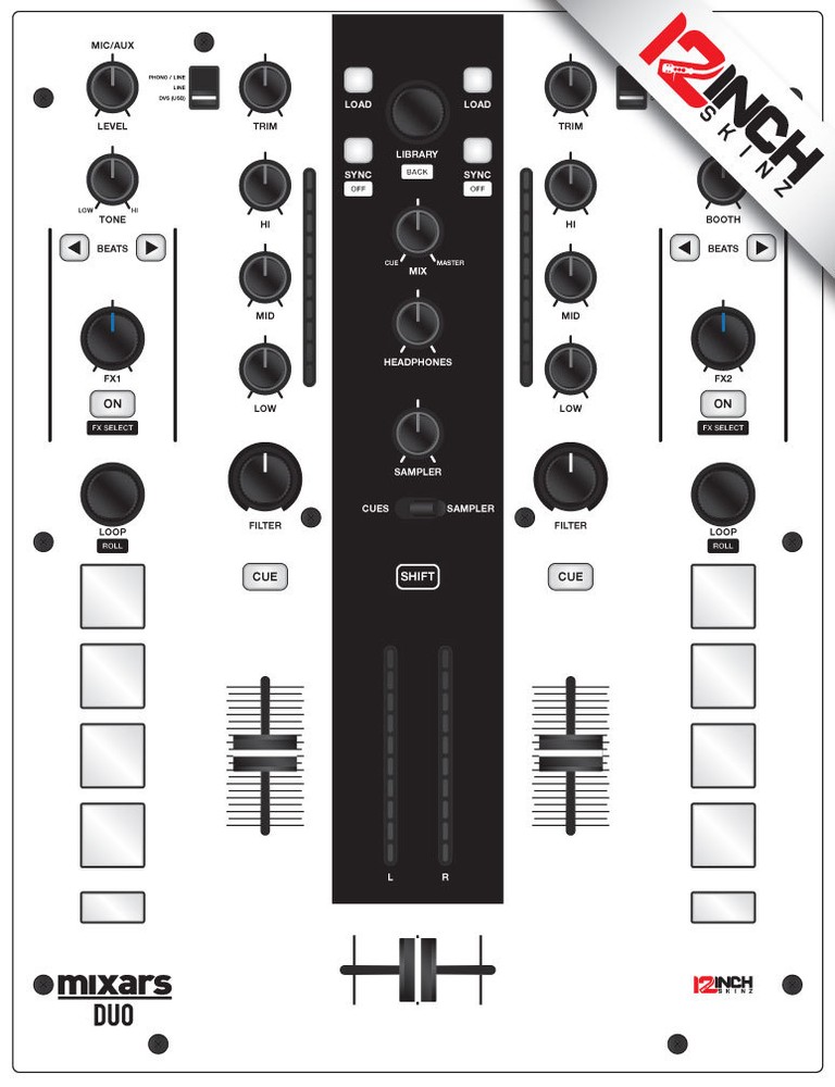 Mixars Duo Skin white