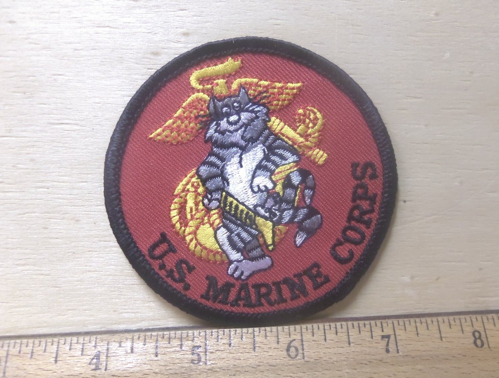 U.S. Marine Corps - Tomcat Embroidered Patch