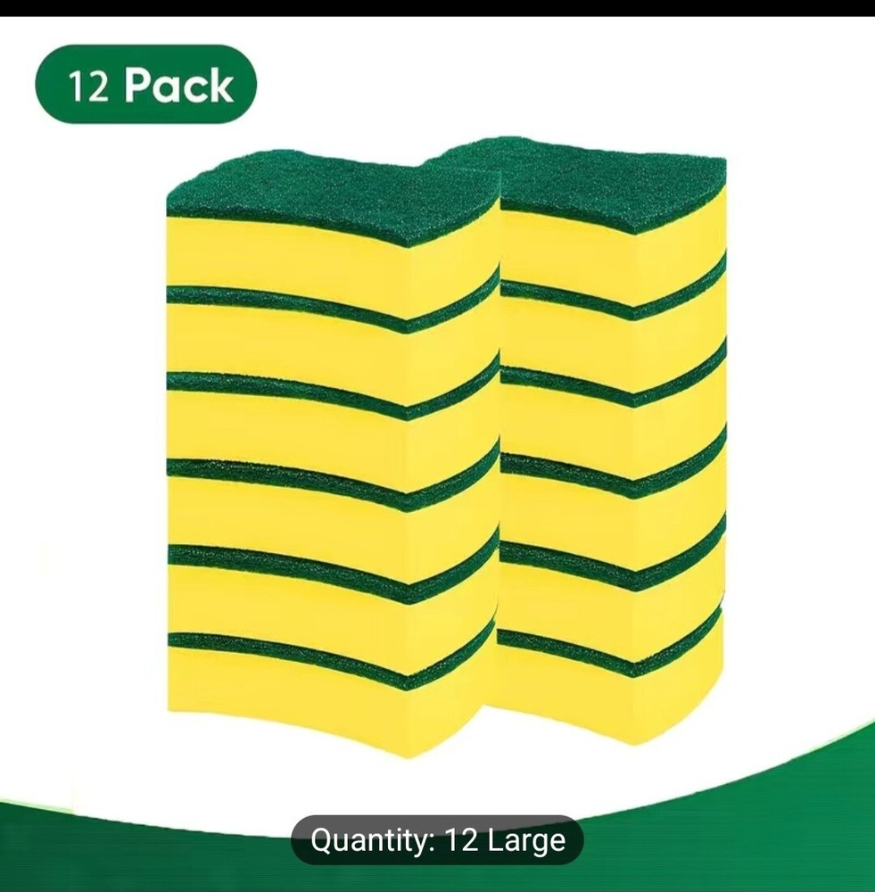 12 Pack Kitchen Sponge