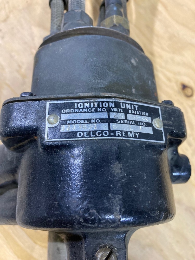 Original WW2 GMC DUWK Water Proof Ignition System