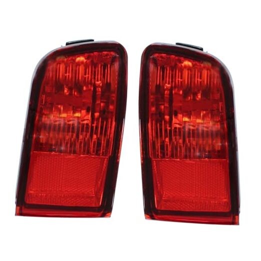 2Pcs Rear Left and Right Bumper Reflector Light for 4Runner 2003 2004 2005