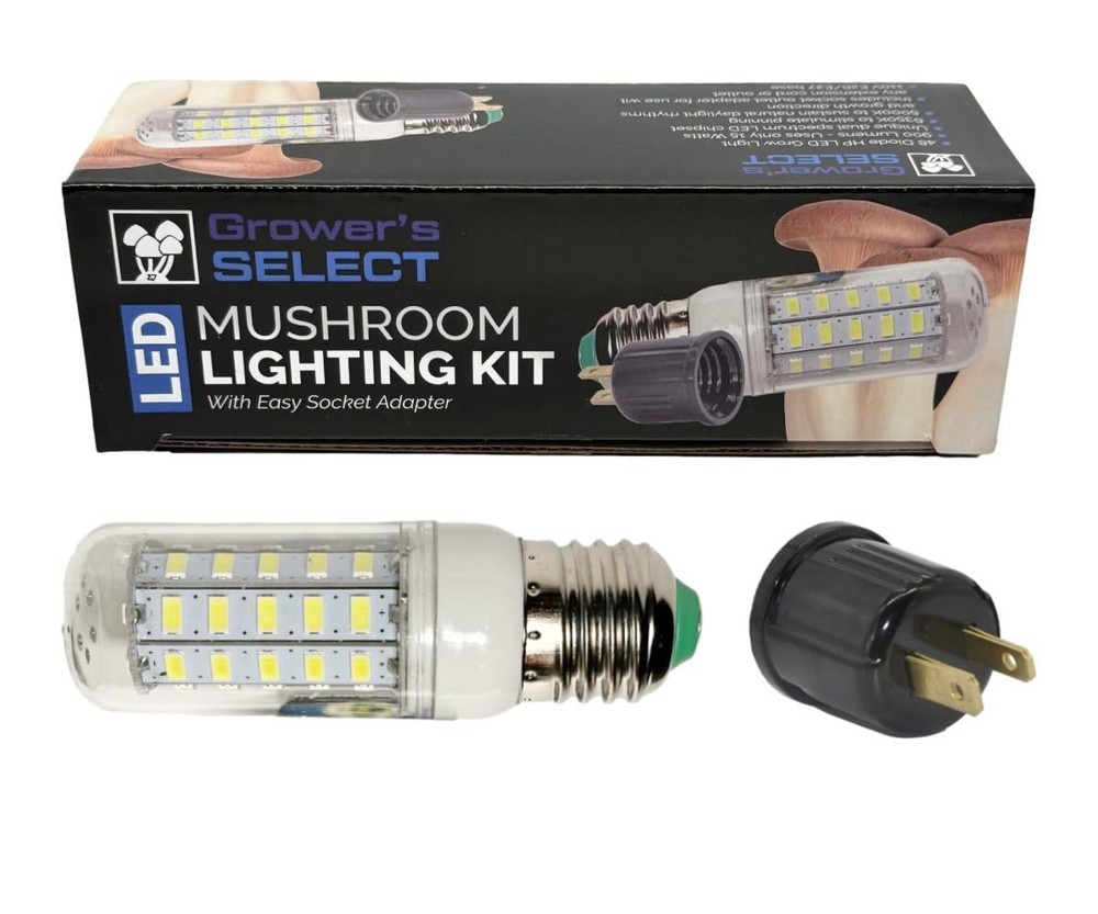 Myco Labs Grower's Select E26 LED Light | Mushroom Lighting Kit | with Socket...
