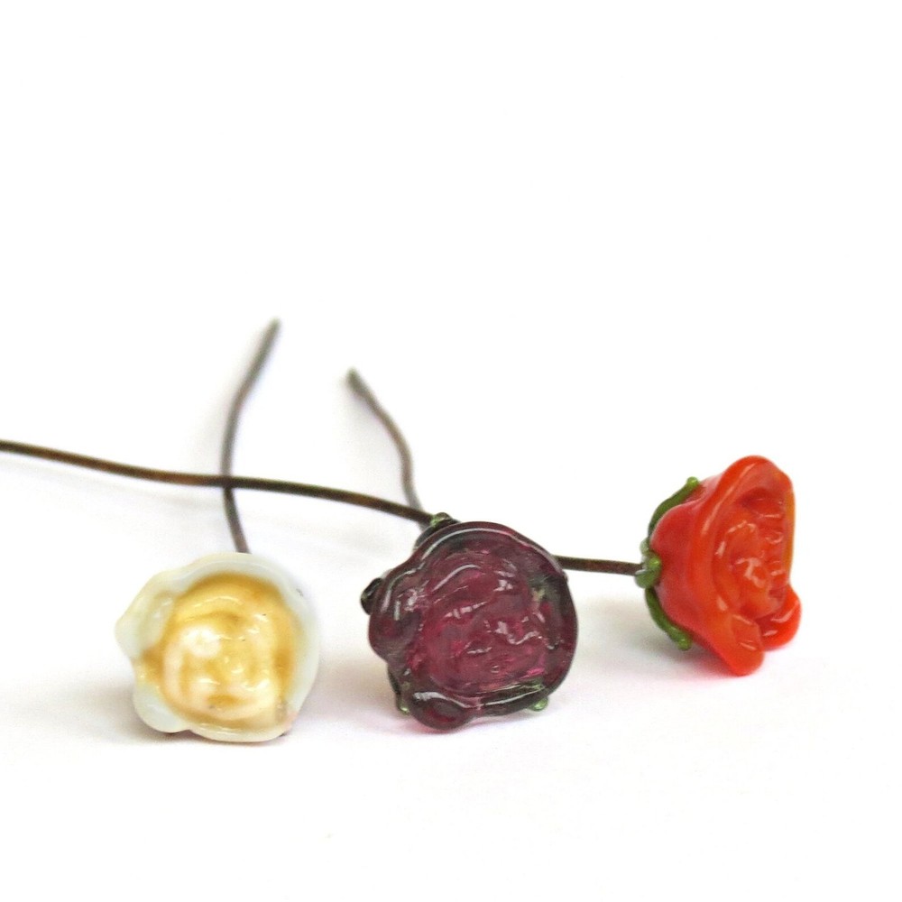 Small Rose Bud Lampwork Mashers - Lampwork Tool