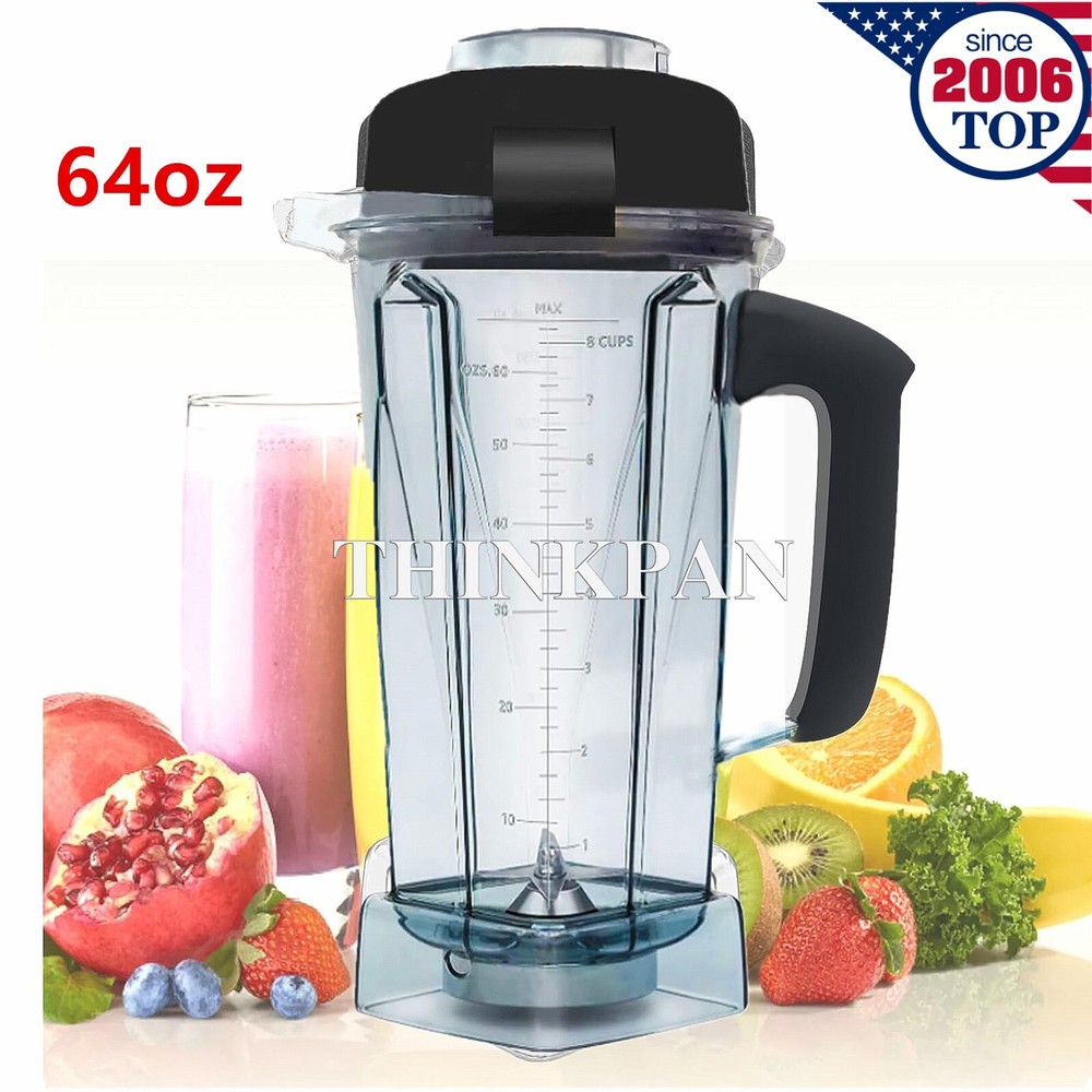 64 oz Container Pitcher Jar Compatible with Vitamix 5200 Blender Classic