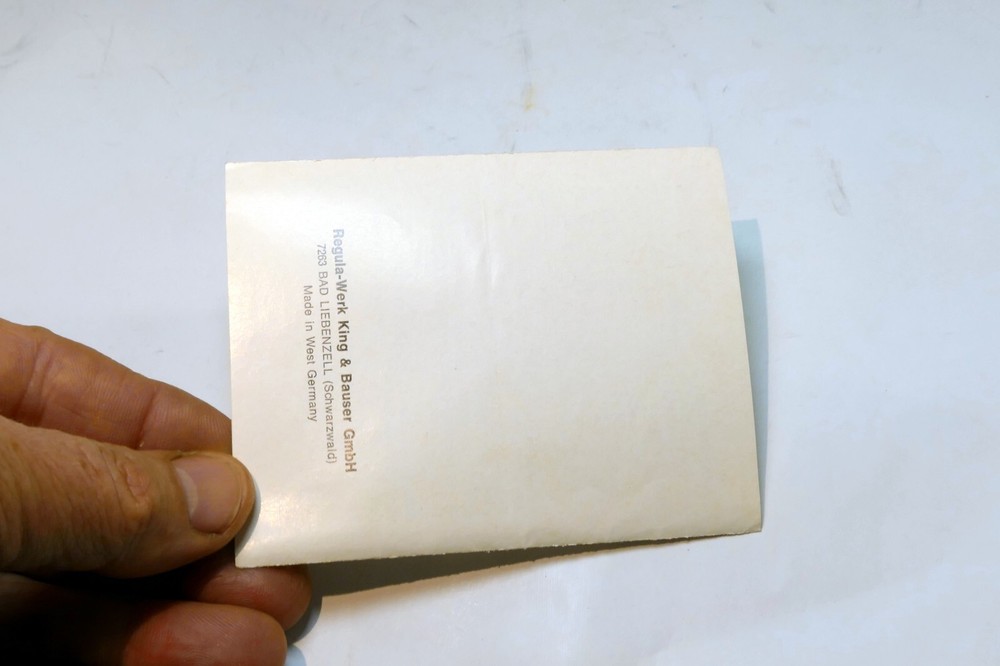Regula Variant 740 CTX 736 Flash Owner's manual Instruction Guide E English