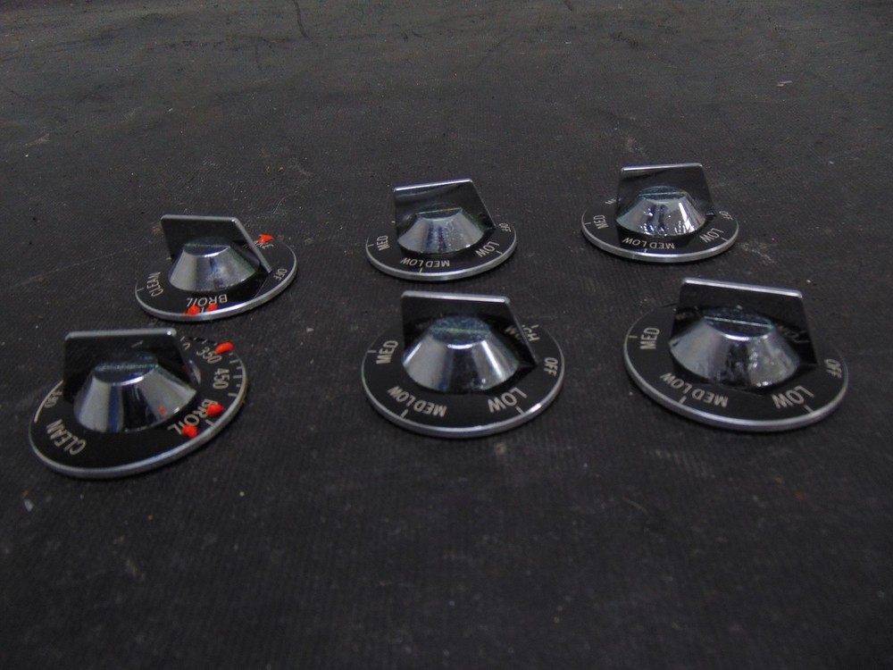 Gibson Range CEC3S5WSAD Control Knob Set K5159301