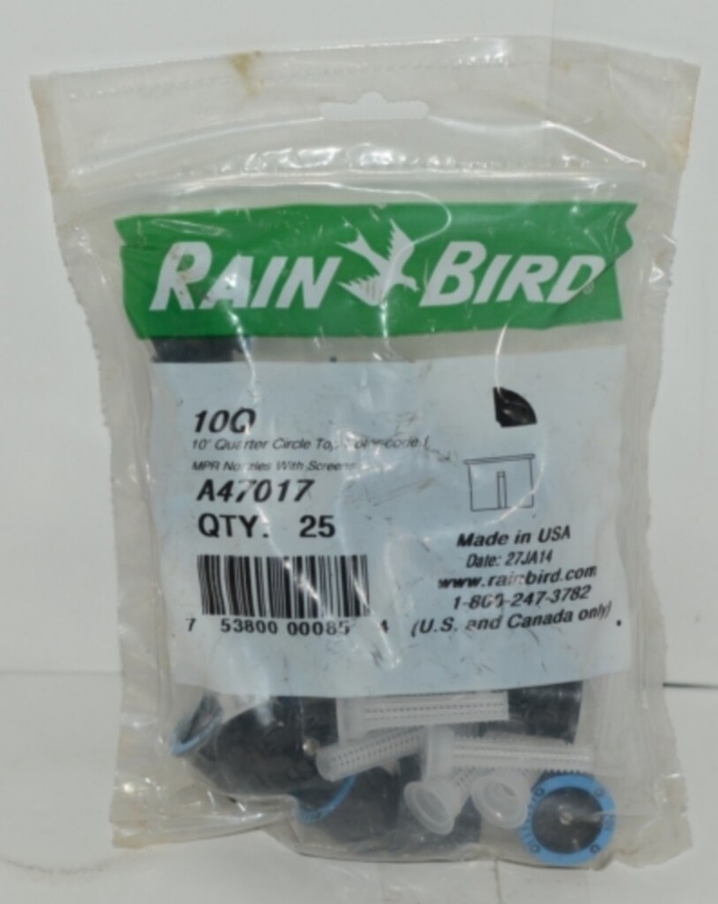Rain Bird A47017 10 Foot Circle Pattern Nozzle Quantity 25