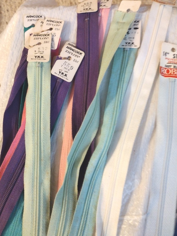 24 Sewing Zippers Hancock & Robin Brands