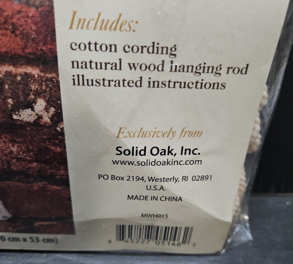 Make-rame Macrame Wall Hanging Kit MWH015