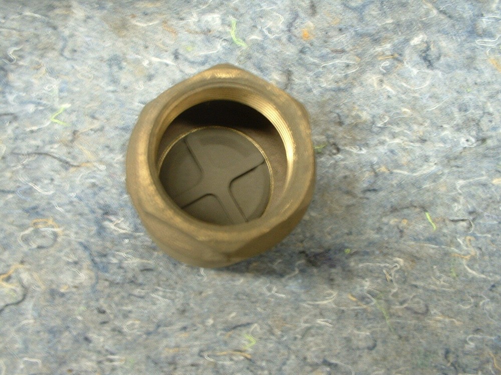 1 1/2" Bronze Body Spring Check Valve