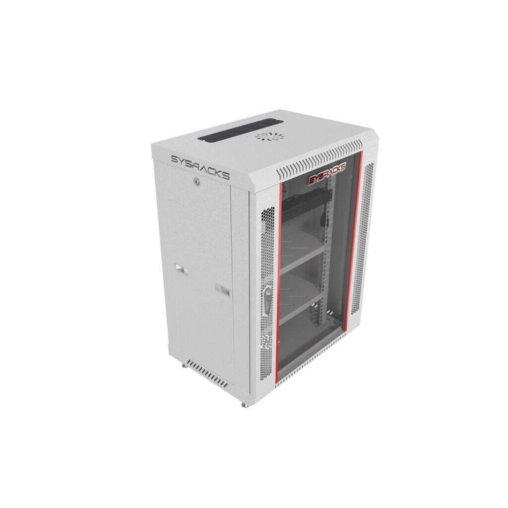 15U Sysracks Wall Mount IT Data Network Server Rack Cabinet Enclosure 18" Depth