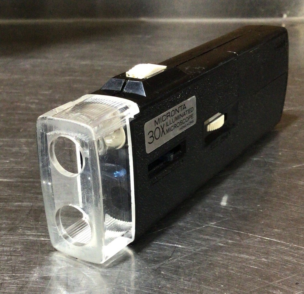 Micronta Illuminated 30X Pocket Microscope