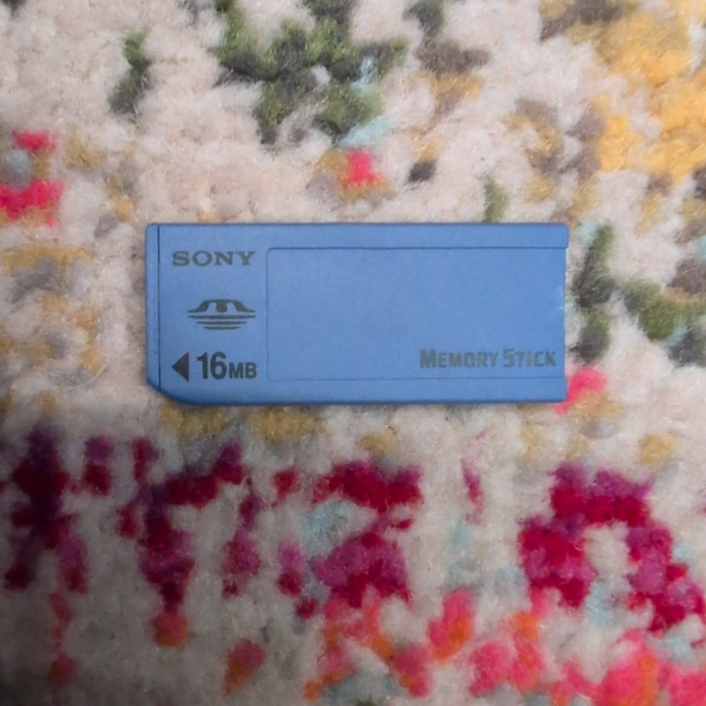 Sony 16 mb Memory Stick Card Tested