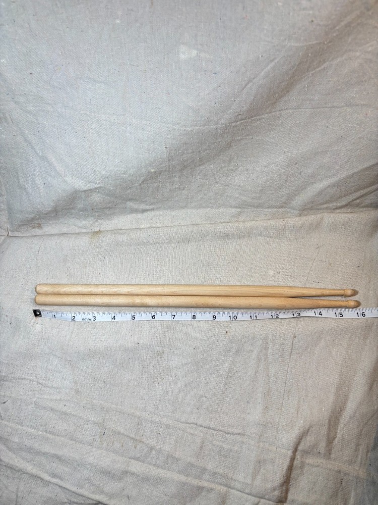 16" Drumsticks - Unbranded Basic Wooden For Students Schools Replacements Backup