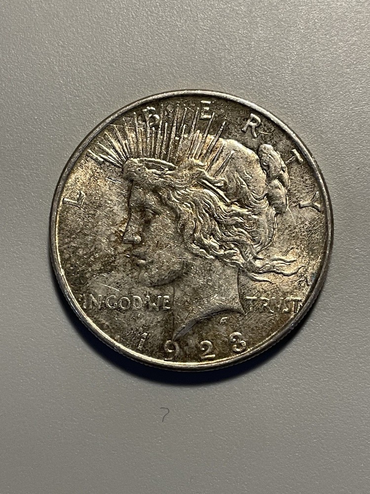 1923 Silver Peace Dollar-Denver Mint