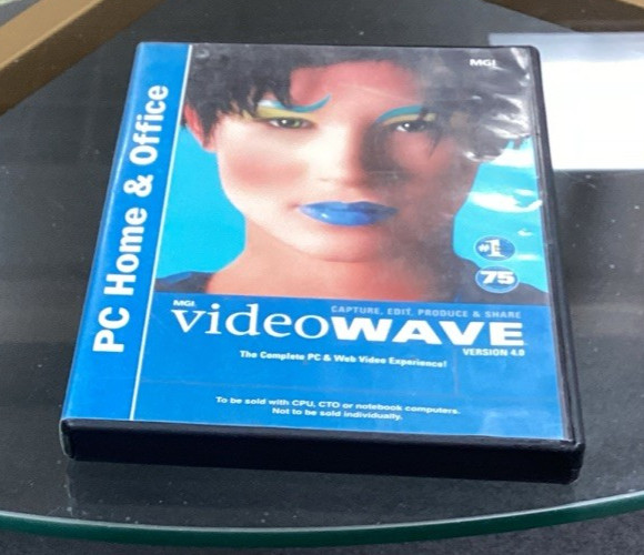 MGI Video Wave Version 4.0 PC Home & Office CD ROM Software