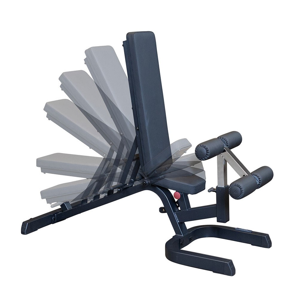 Body-Solid Heavy Duty Flat-Incline-Decline Bench GFID71B