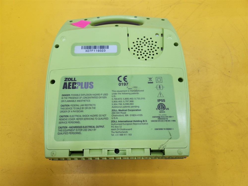 ⭐️⭐️⭐️⭐️⭐️ **UNTESTED** Zoll AED Plus Defibrillator First Responder