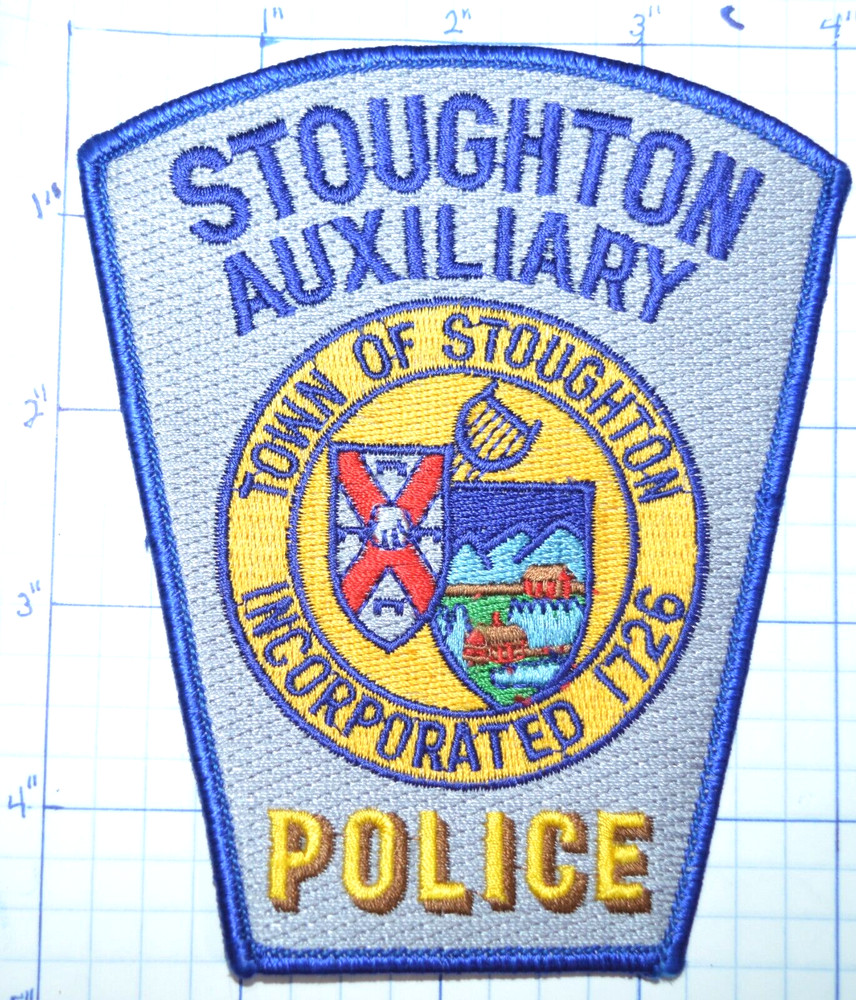 MASSACHUSETTS, STOUGHTON AUXILIARY POLICE DEPT PATCH