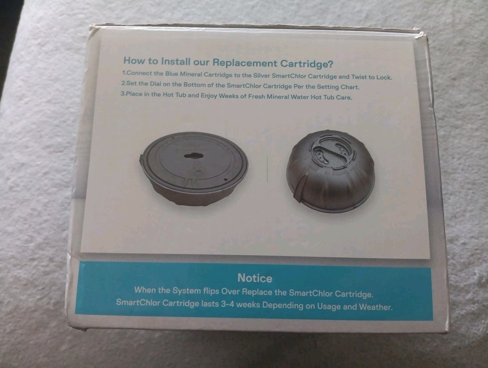 Hot Tub Cartridge Replacement for use with Frog Ease Floating System 4 Pack