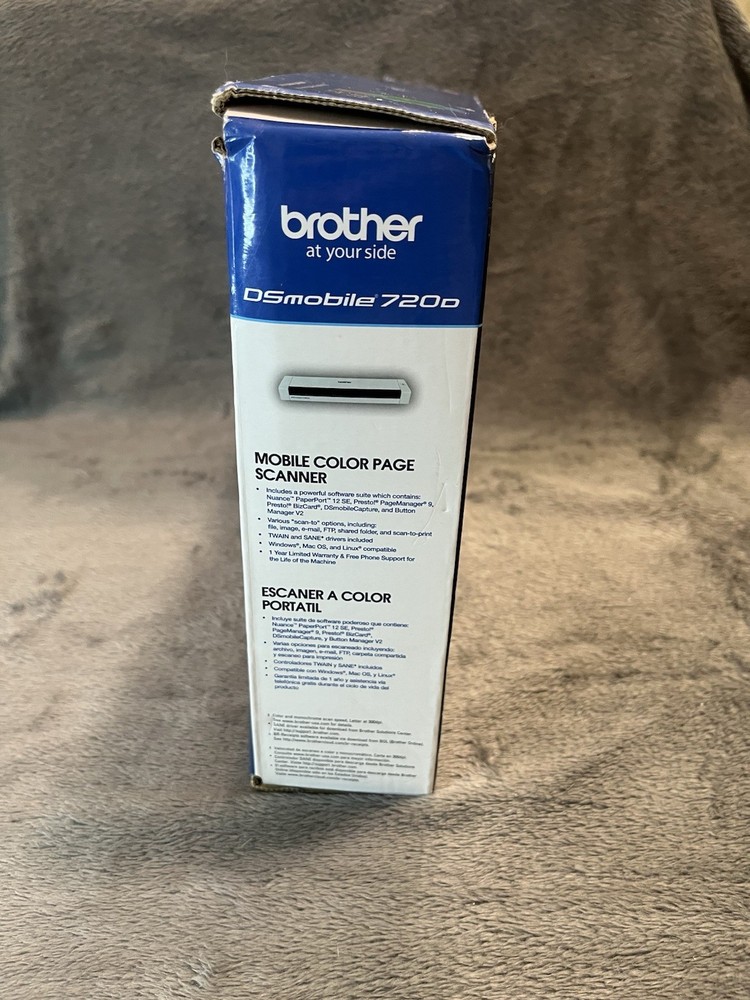 Brother DS-720D Duplex Mobile Scanner Portable USB Document Scanner
