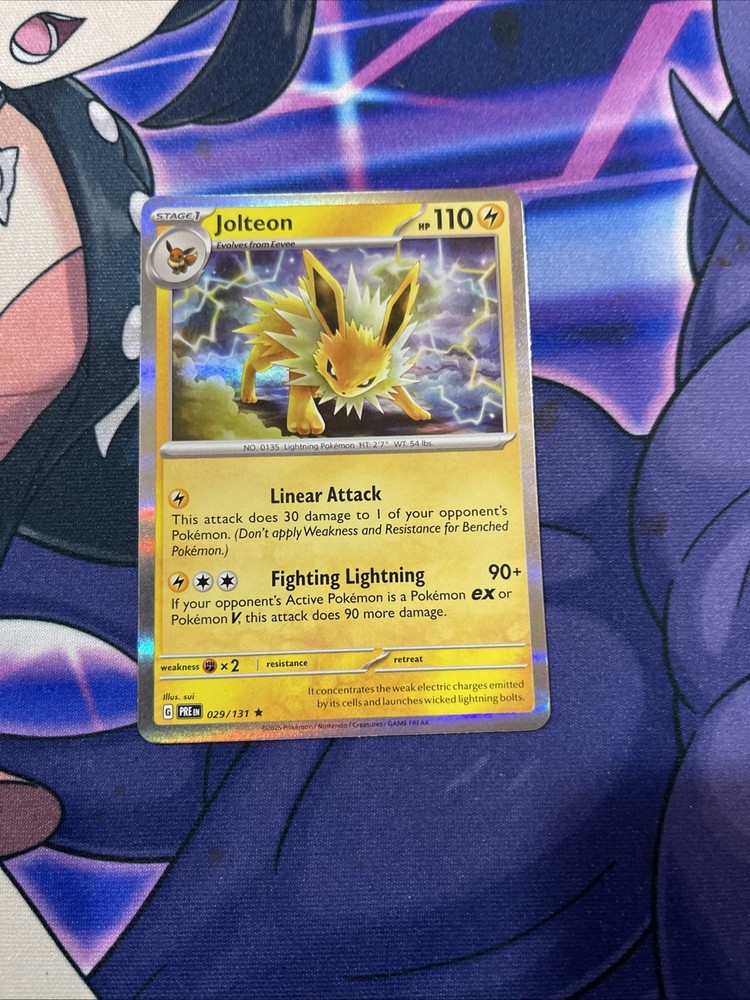 Pokemon Prismatic Evolutions Set 100 Complete Common/Uncommon/Holo Rare Cards