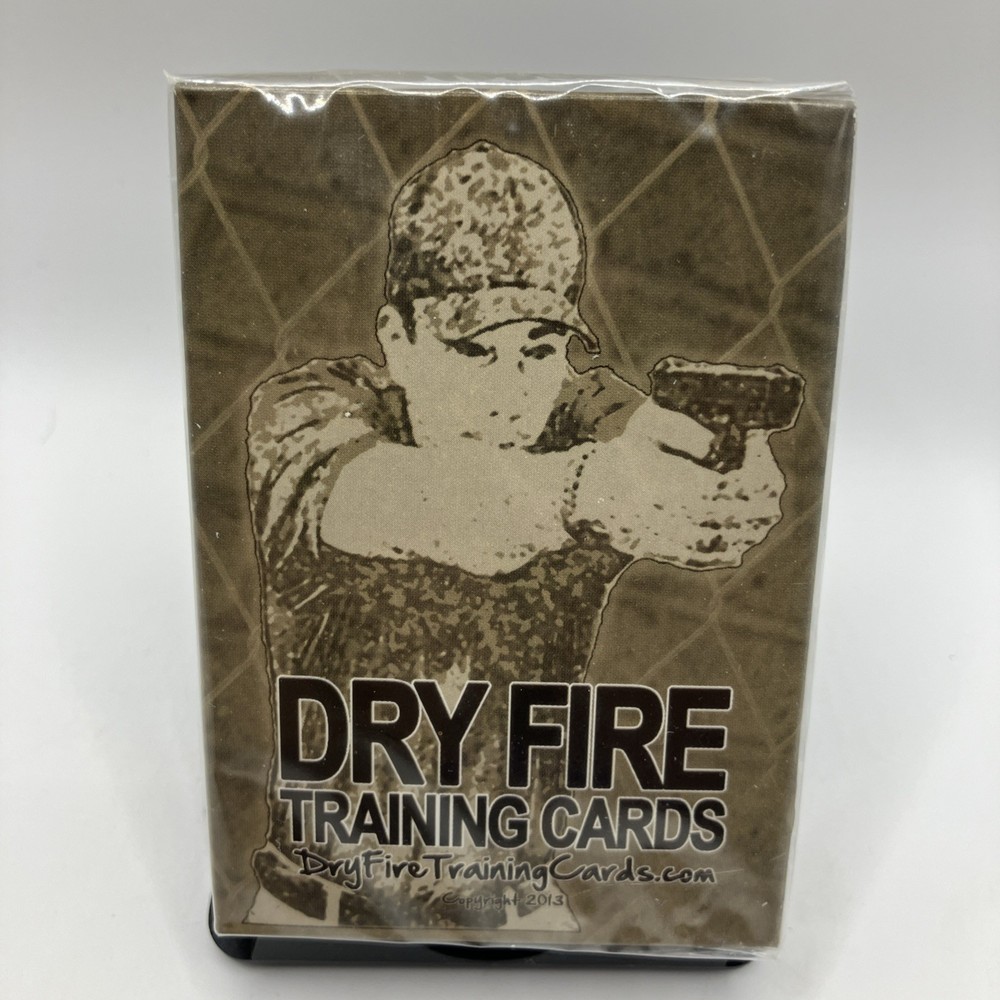 Dry Fire Training Cards New Sealed Pack