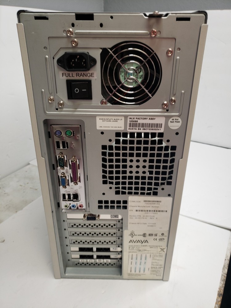 Avaya S3210 Message Server INTEL CELERON 2.00GHz