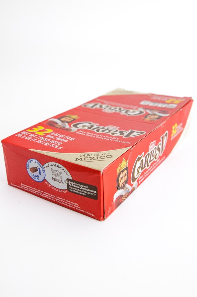 Carlos V chocolate Mexicano box 32 pieces