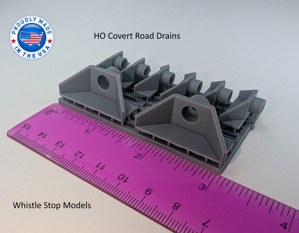 HO Scale Water Drain Outlet 4 sets